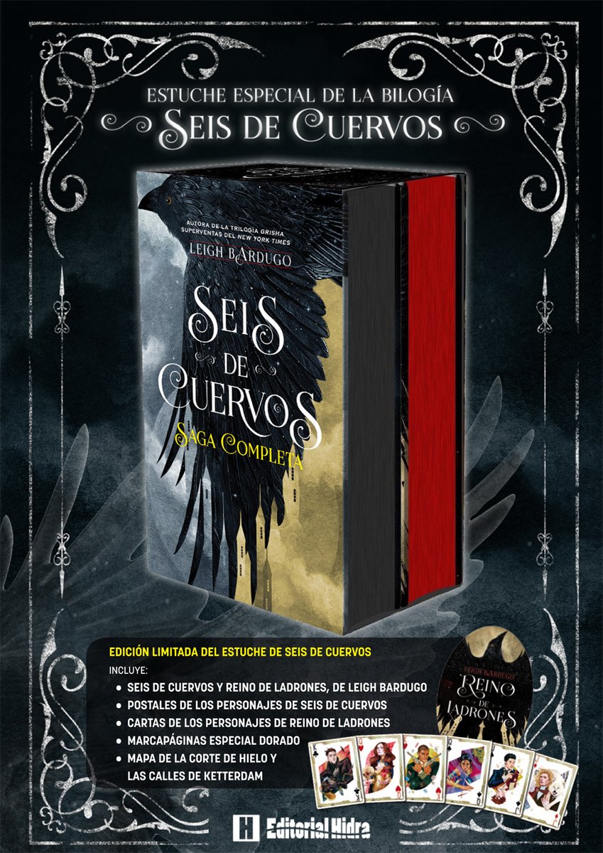 Este mes saldrá a la venta la Edición Limitada de la bilogía Seis de Cuervos
