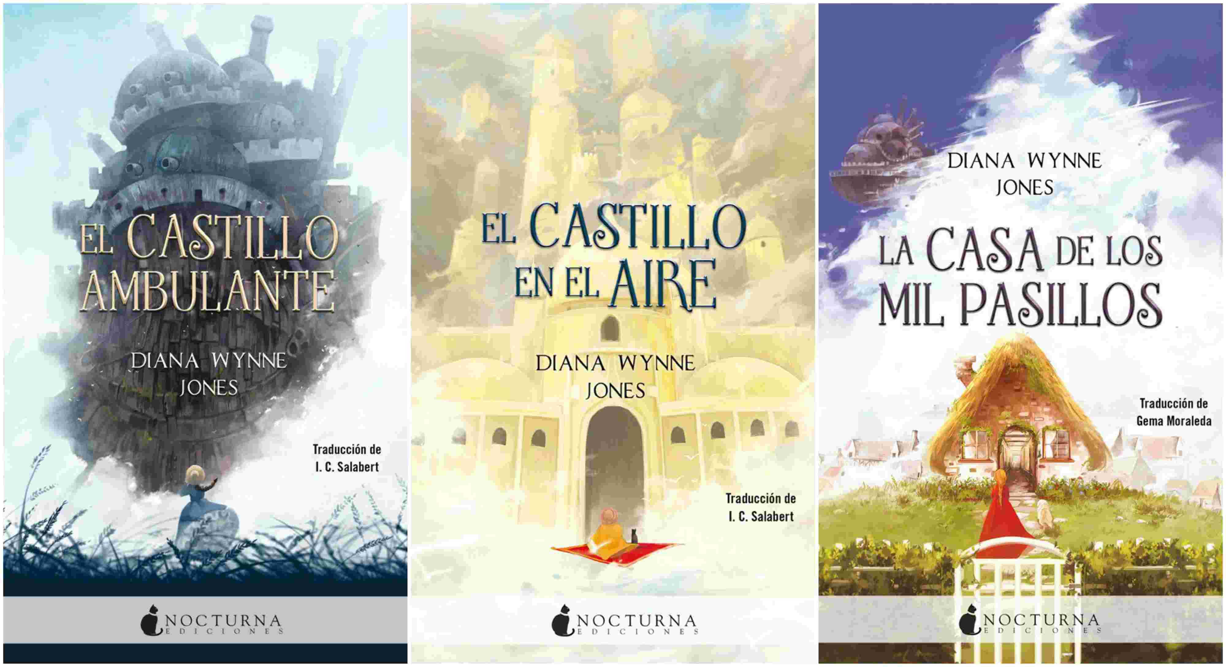 La reedición de la trilogía El Castillo Ambulante muestra unas portadas  espectaculares