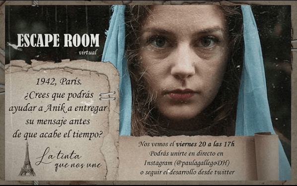 Paula Gallego organiza un Escape Room virtual de su próxima novela