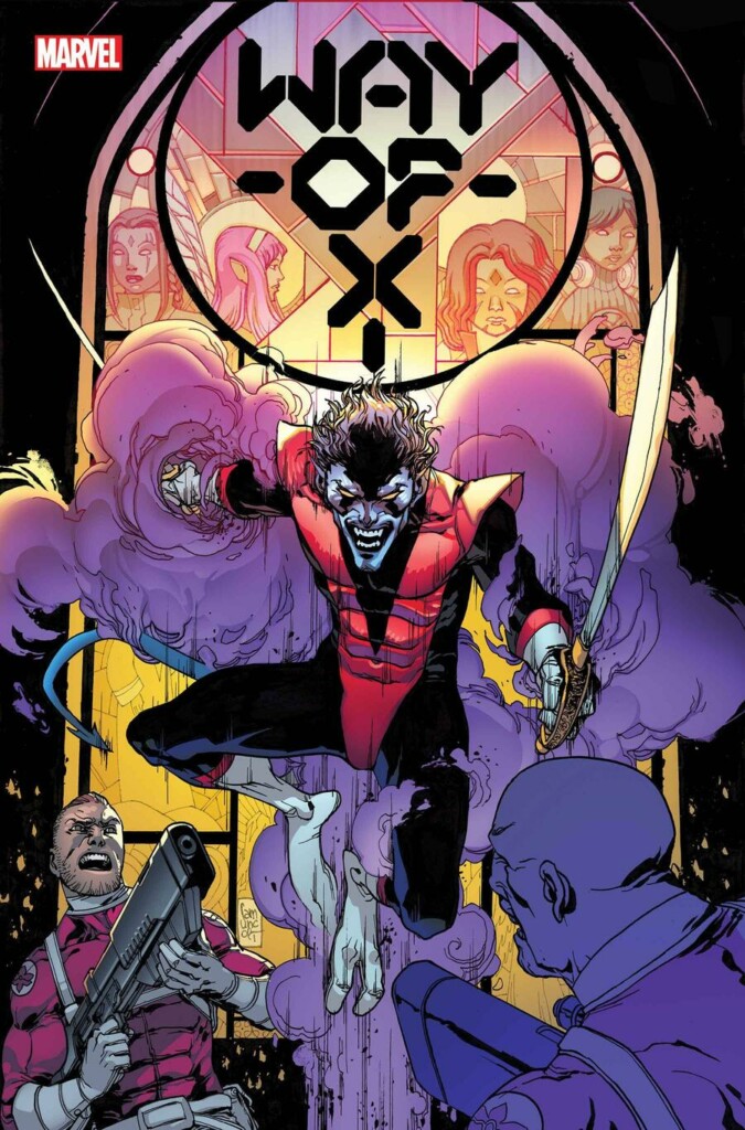 Portada de 'X-Men: Way of X' que muestra a varios mutantes con Nightcrawler en primer plano
