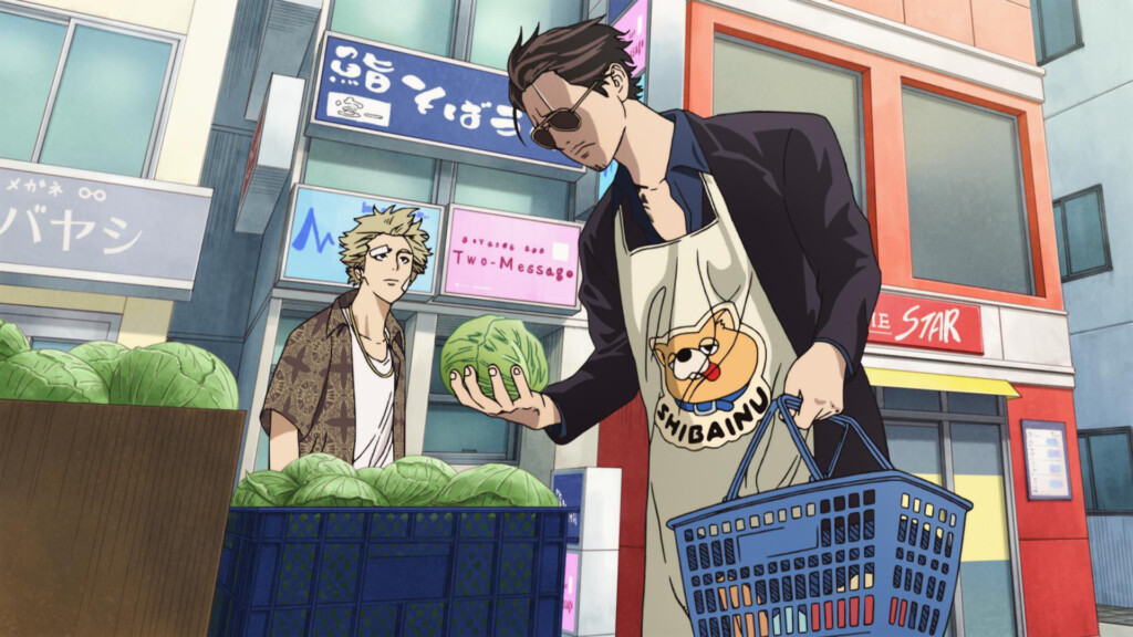 Imagen de la primera temporada del anime 'Gokushufudo: El yakuza amo de casa' 