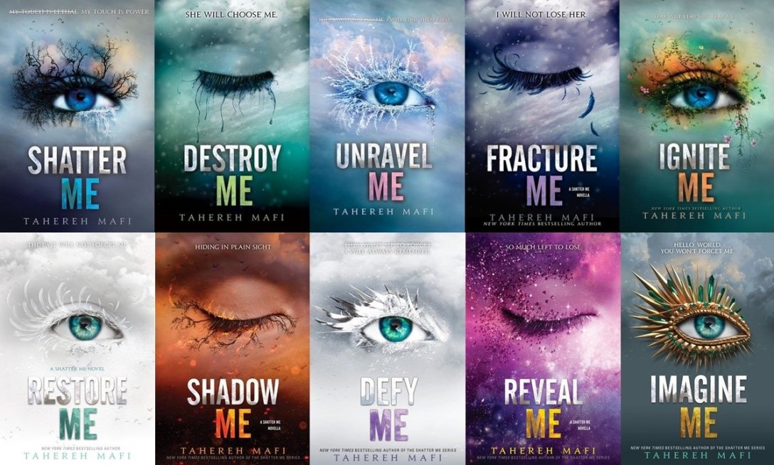 shatter me order to read