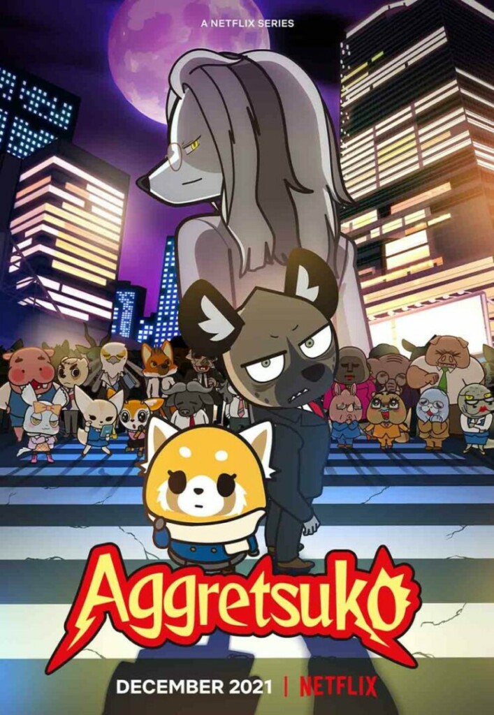 Poster de la cuarta temporada de Aggretsuko