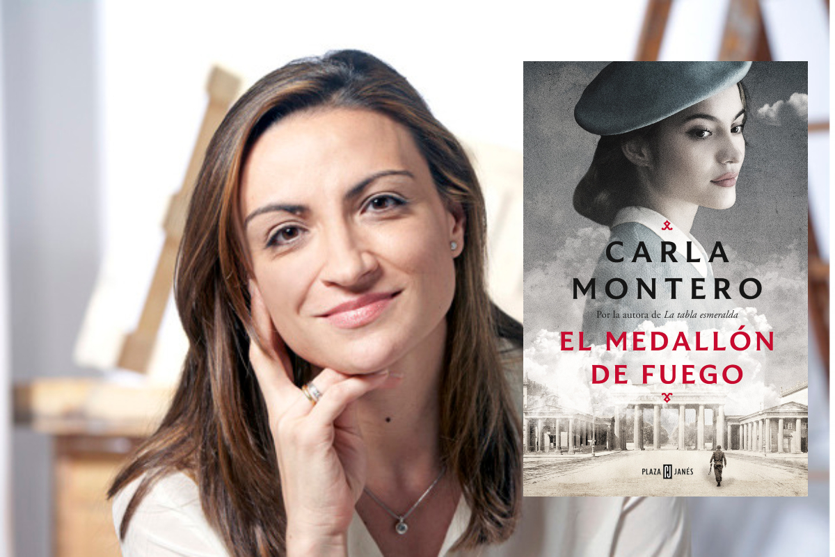 Carla Montero vuelve a las librerías con 'El medallón de fuego