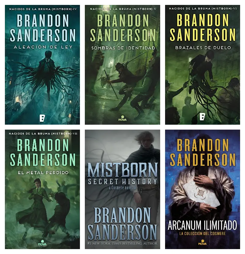 En qué orden deberías empezar a leer a Brandon Sanderson?