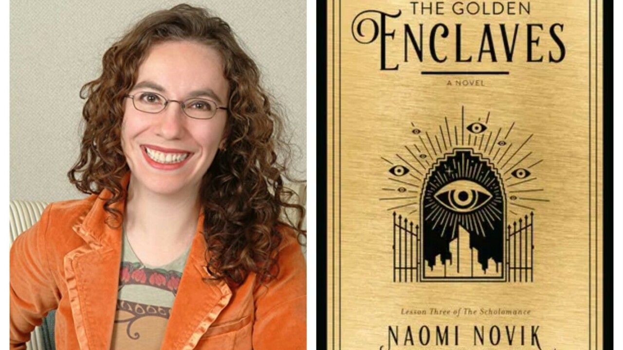 Una educación mortal': la tercera parte de la saga de Naomi Novik se titula  'Los enclaves dorados