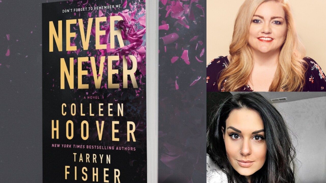 Libros mentirosos, nunca nunca, never never, Tarryn fisher, Collen Hoover
