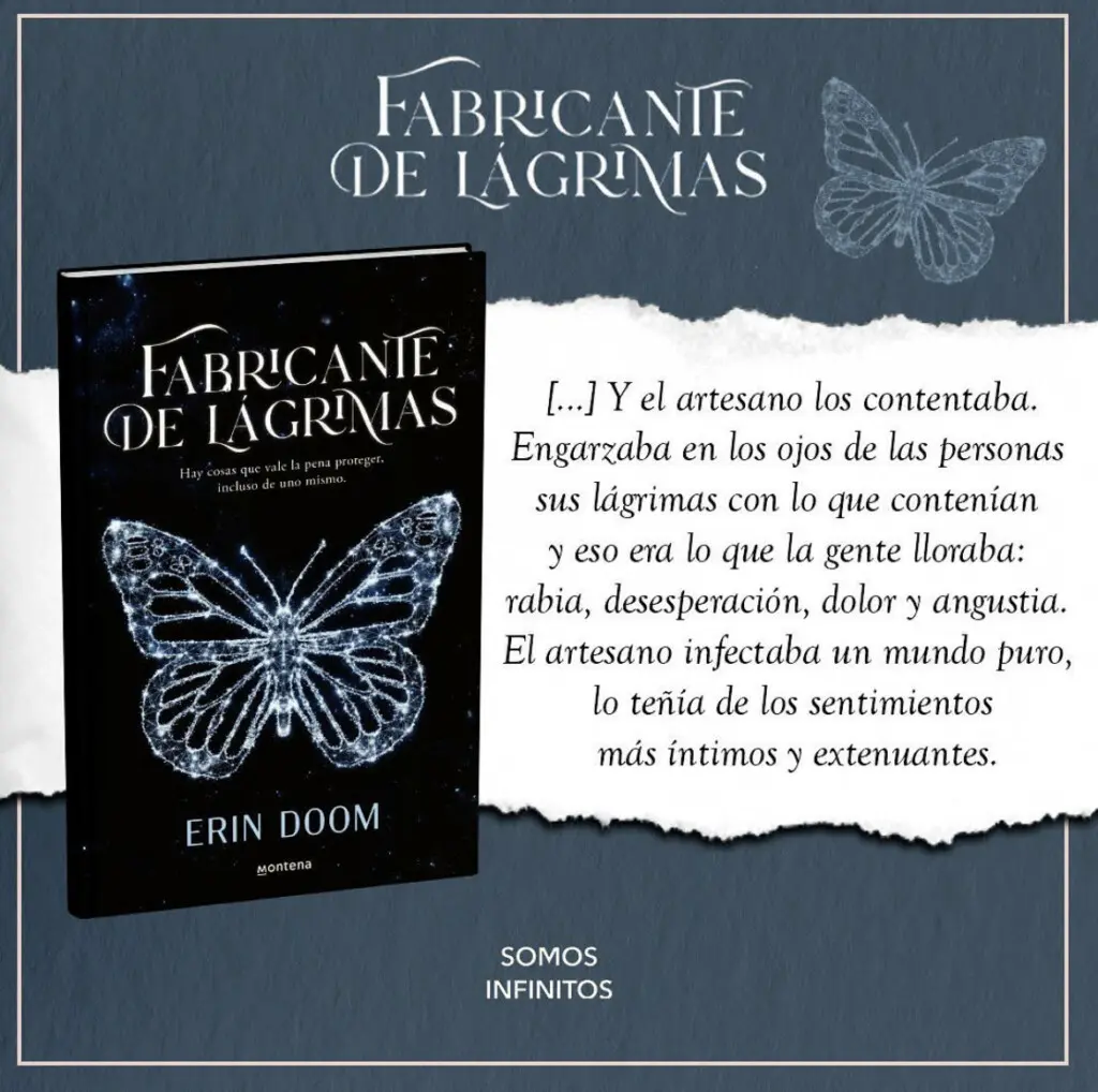 Fabricante de lágrimas' de Erin Doom llegará a España este mes