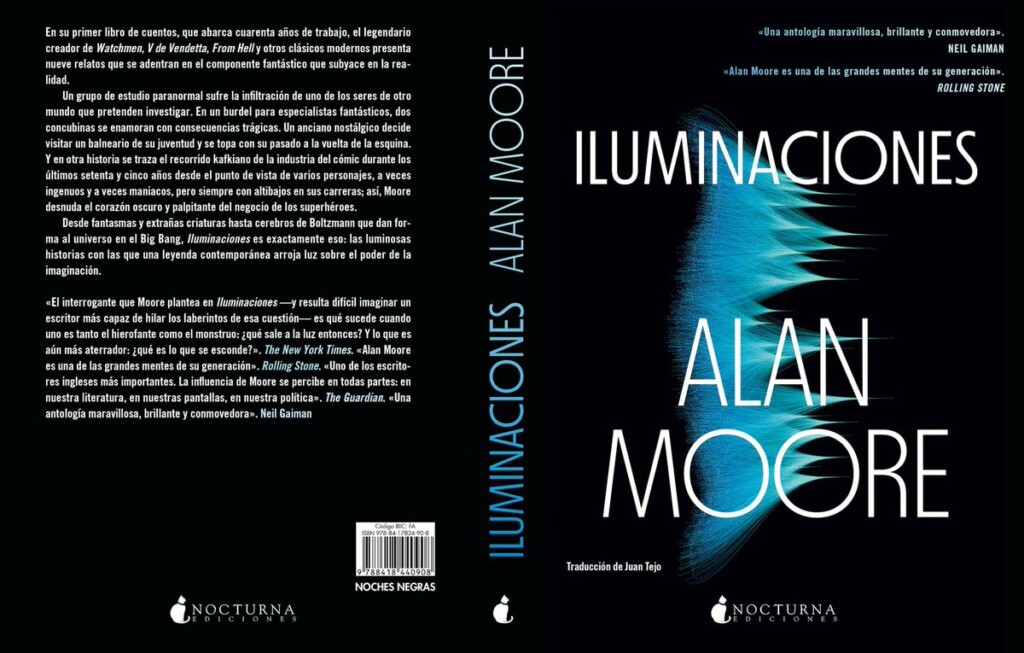 Nocturna publicará en español 'Iluminaciones' de Alan Moore